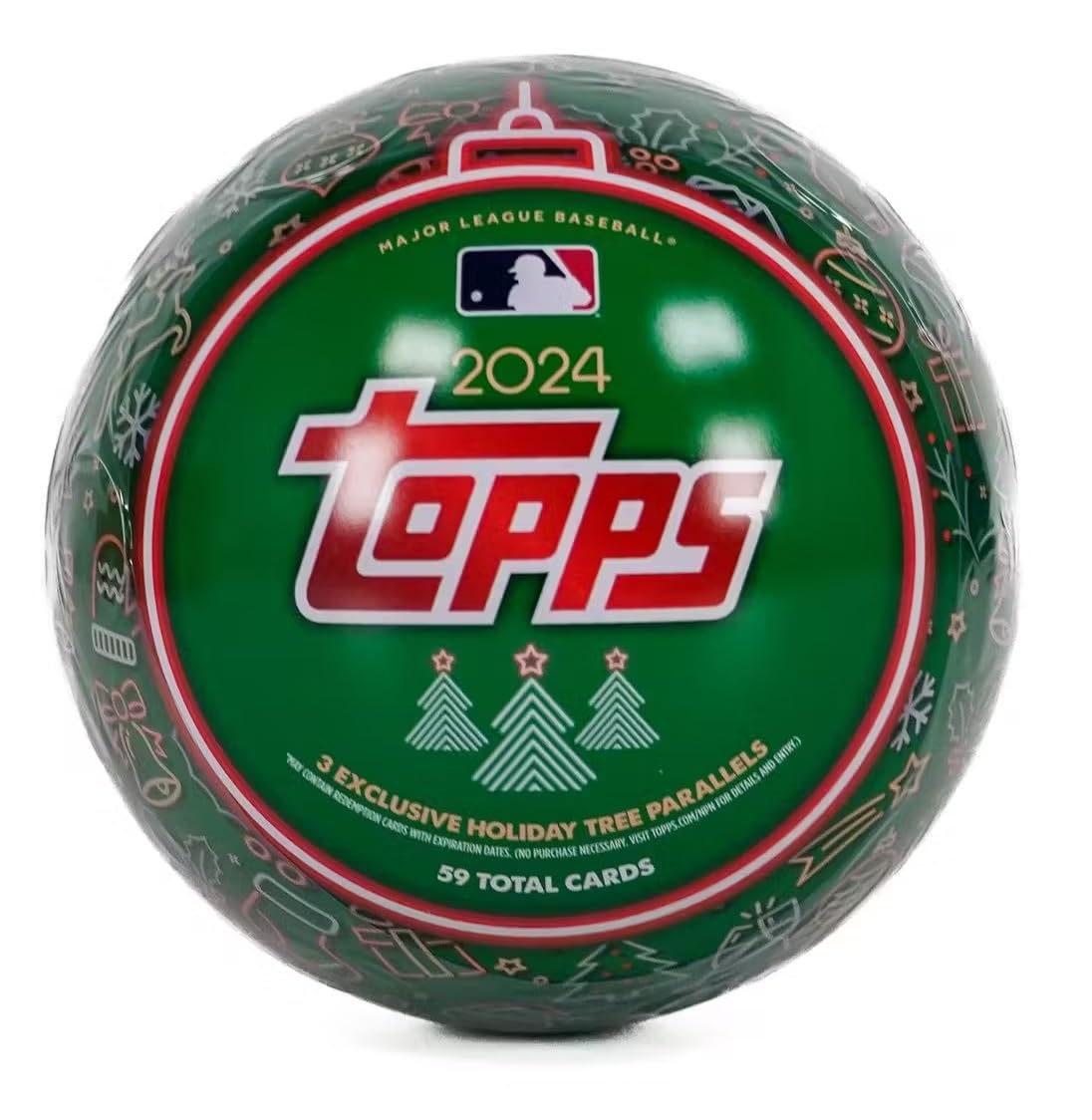 2024 Topps Holiday Tin Ball