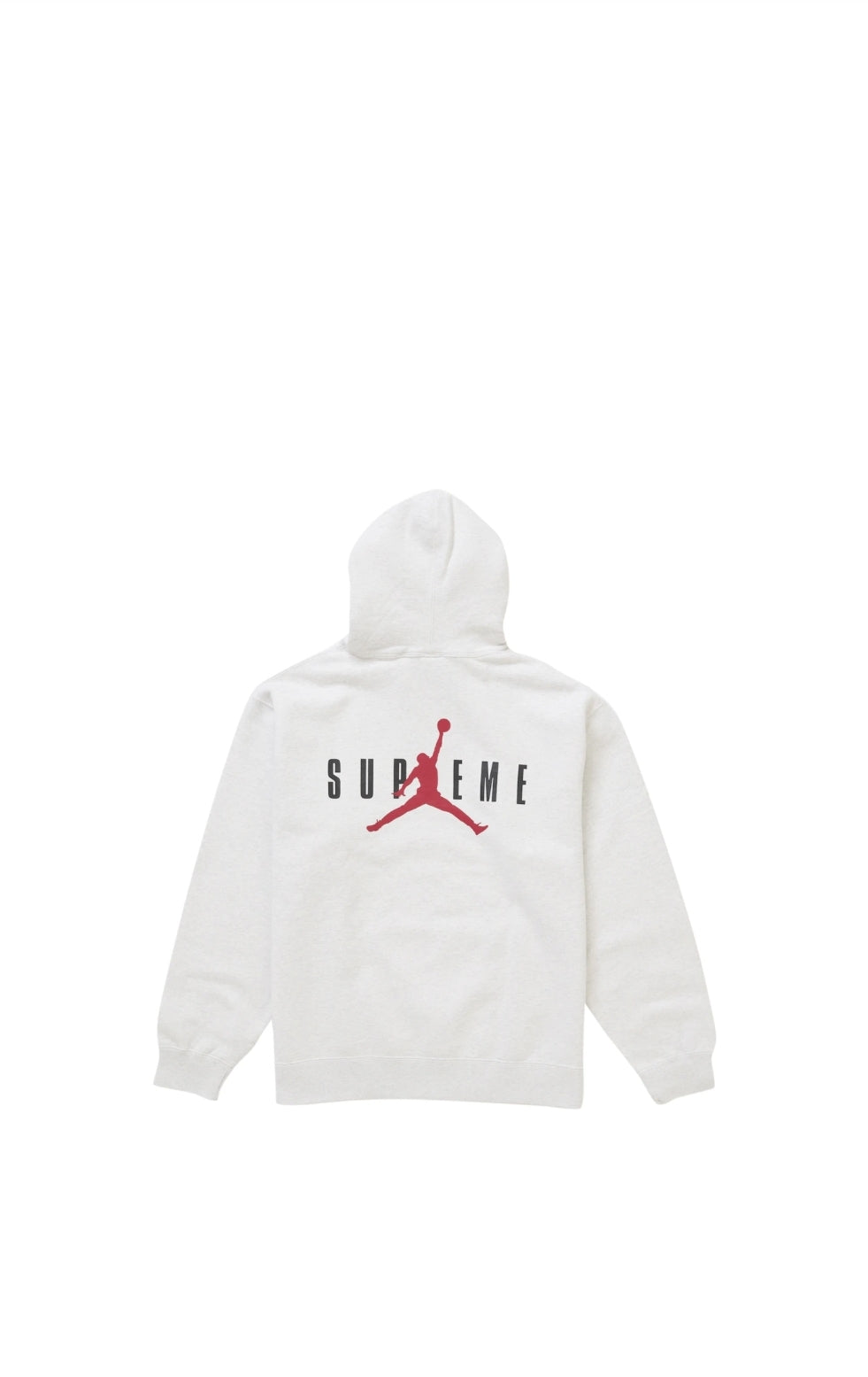 Jordan Supreme Hooded Sweatshirt Ash Grey