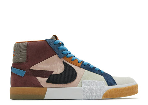 Zoom Blazer Mid Premium SB Mosaic Pack - Dark Wine