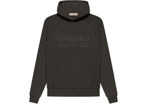 Fear of God Essentials Hoodie Off Black
