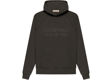 Fear of God Essentials Hoodie Off Black