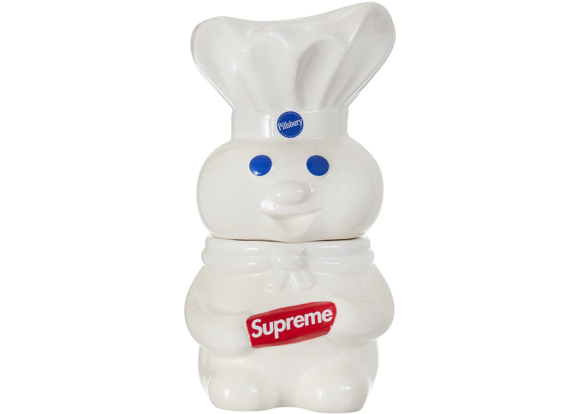 Supreme Doughboy Cookie Jar White
